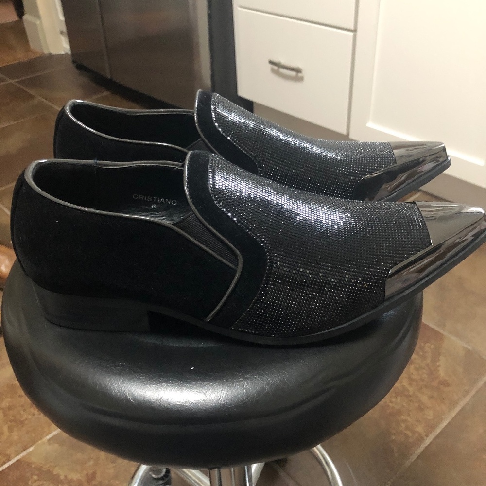 PS Black Sequin Gun Meadow Toe - 52